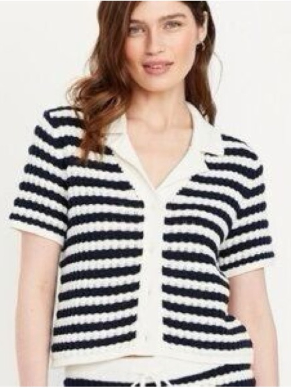 Old Navy striped sweater top